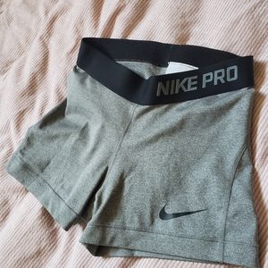 Nike pro compression shorts